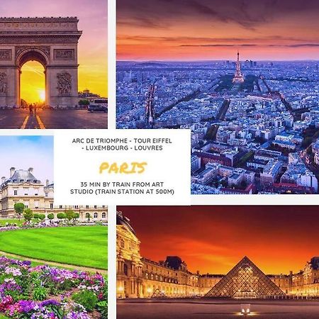 Studio Art - Shopping Center And Train Station 500M - Disneyland Paris 5Min Μοντεβρέν Εξωτερικό φωτογραφία