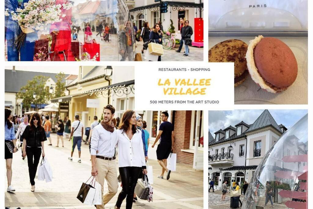 Studio Art - Shopping Center And Train Station 500M - Disneyland Paris 5Min Μοντεβρέν Εξωτερικό φωτογραφία